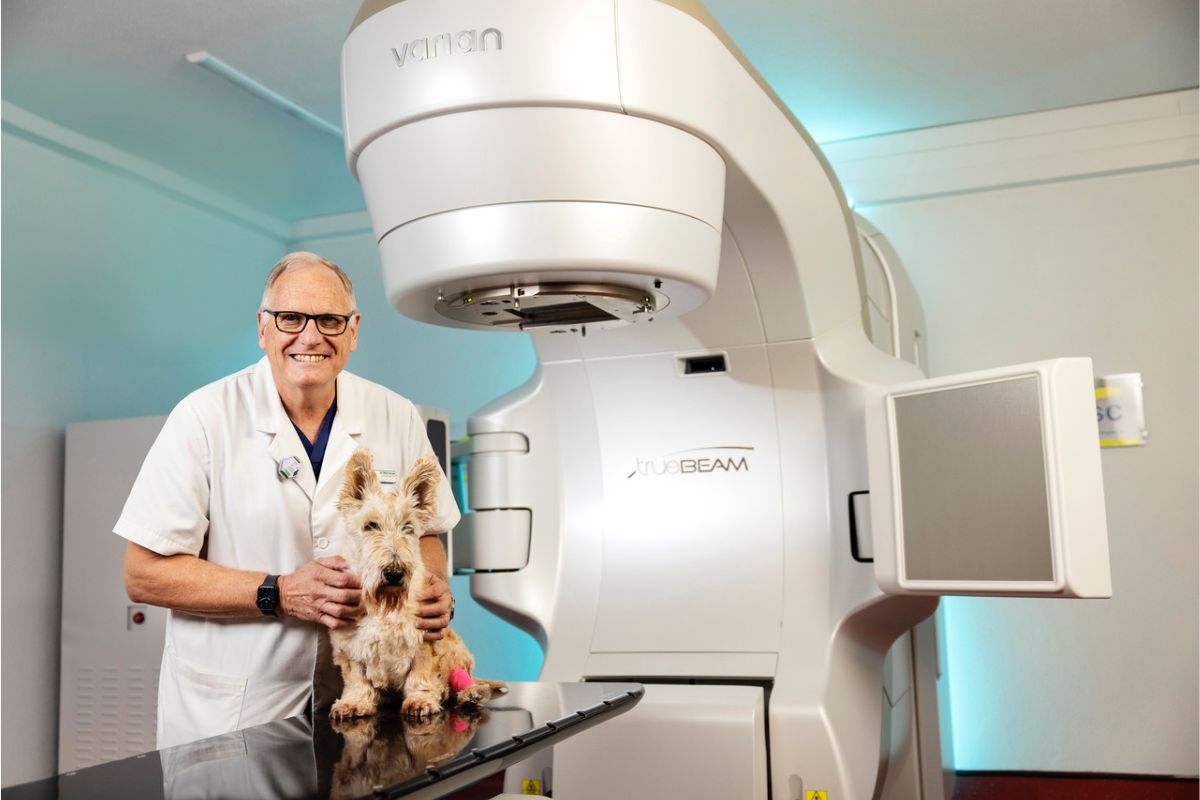 Dr Rod Shaw and the TrueBeam Linear Accelerator